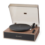Crosley Stave Record Player - Walnut & Gold
