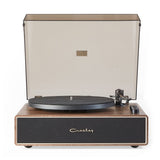 Crosley Stave Record Player - Walnut & Gold
