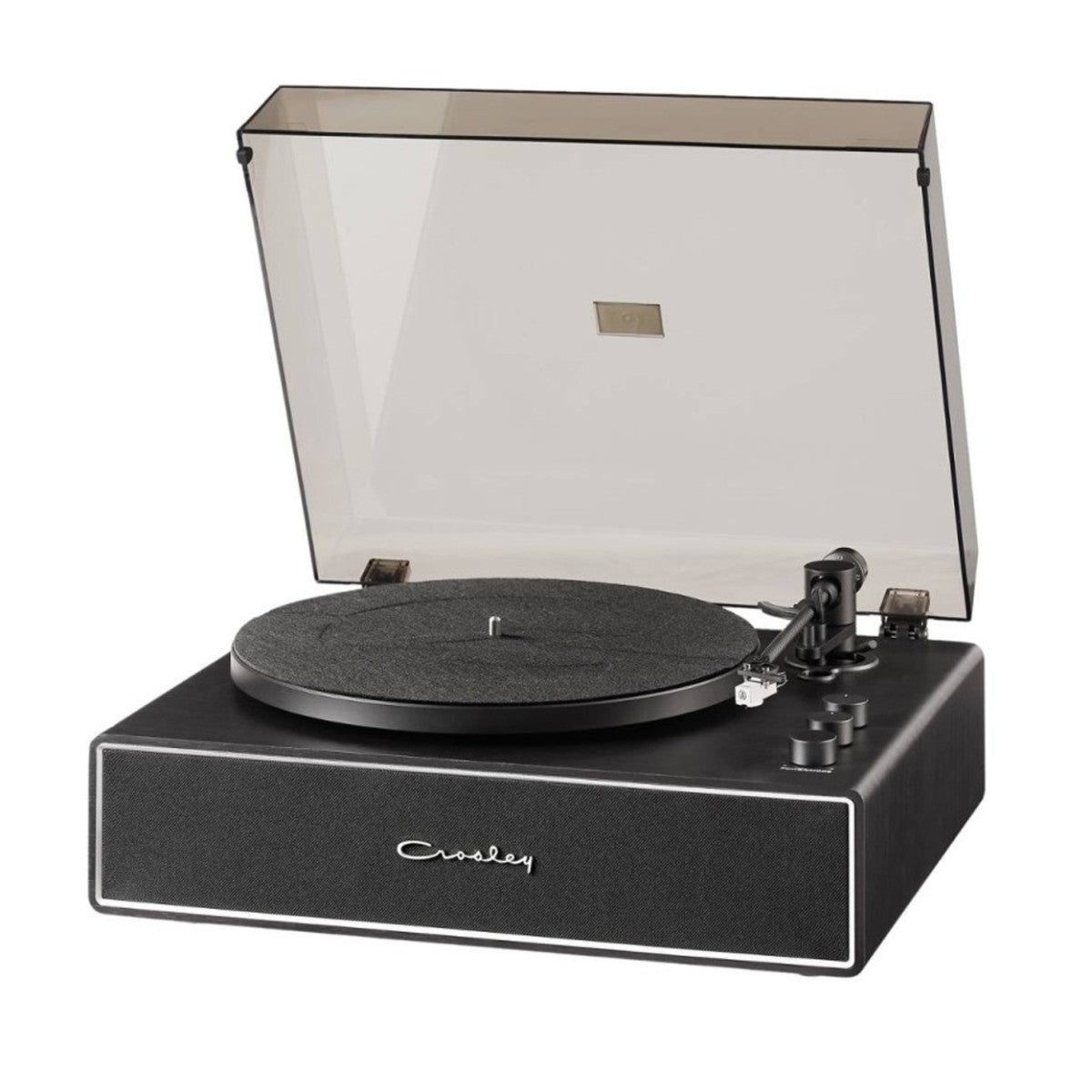 Crosley Stave Record Player - Black & Silver