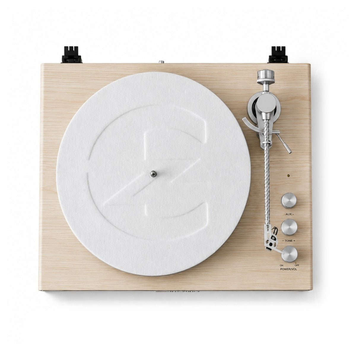 Crosley Stave Record Player - Natural & Silver