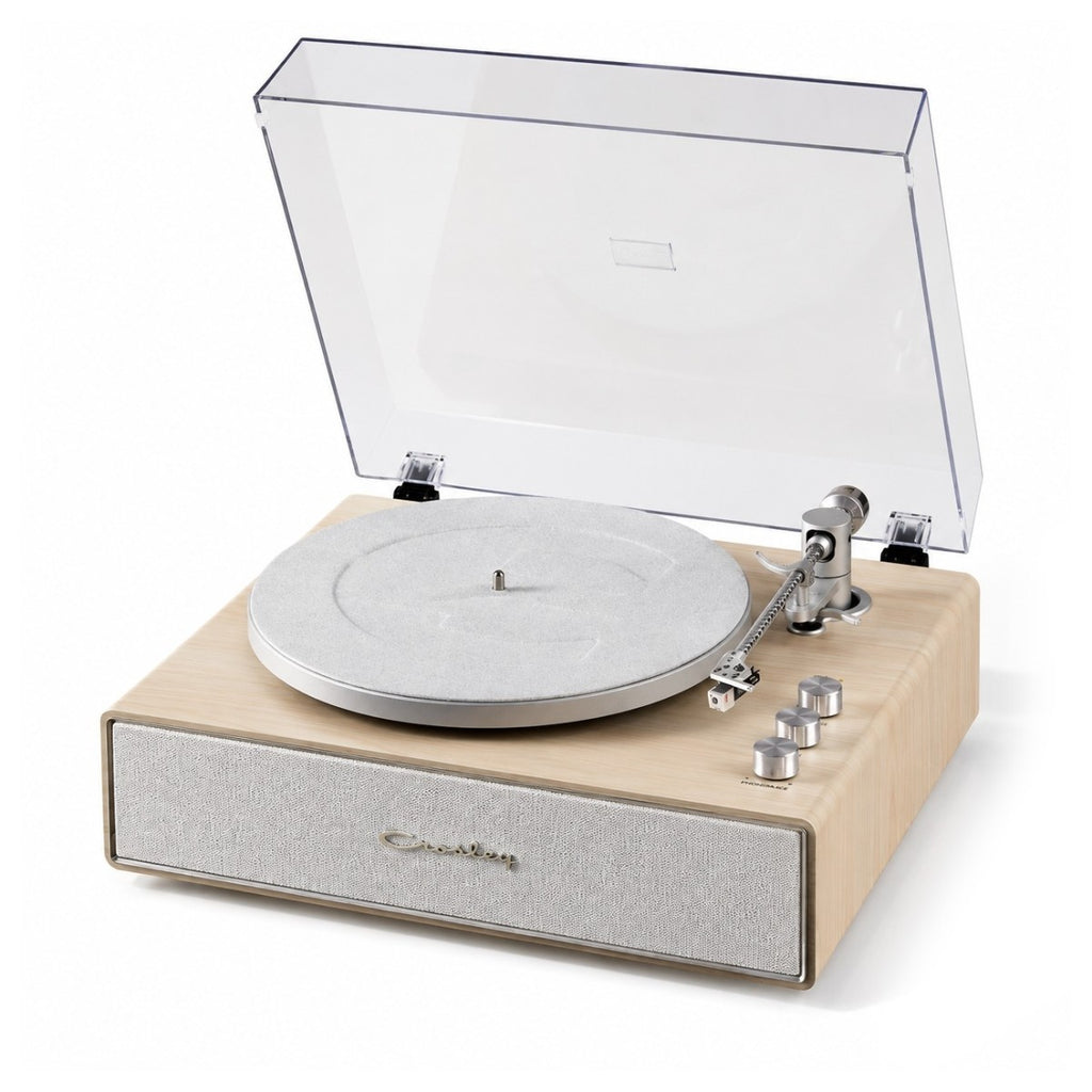 Crosley Stave Record Player - Natural & Silver
