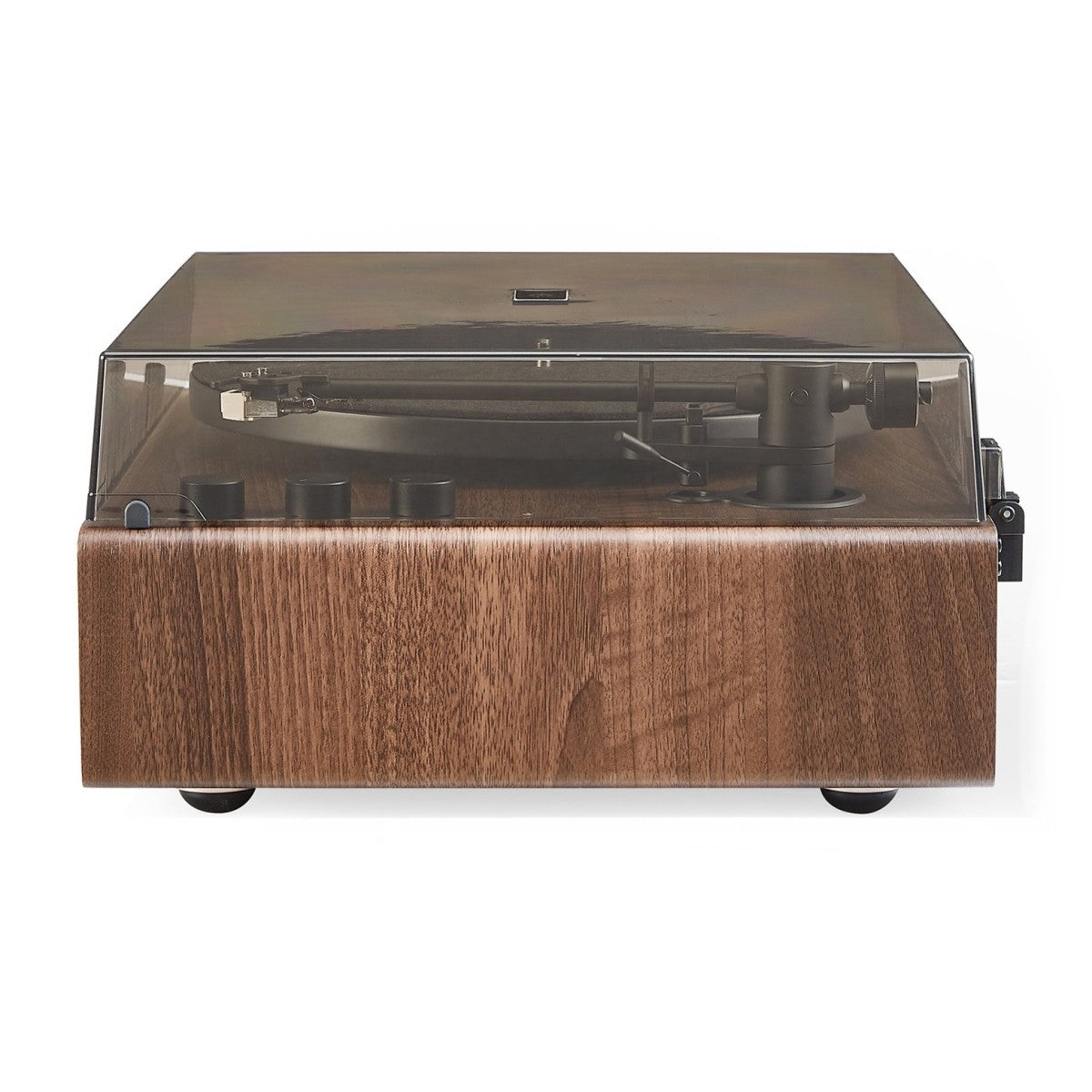 Crosley Stave Record Player - Walnut & Gold
