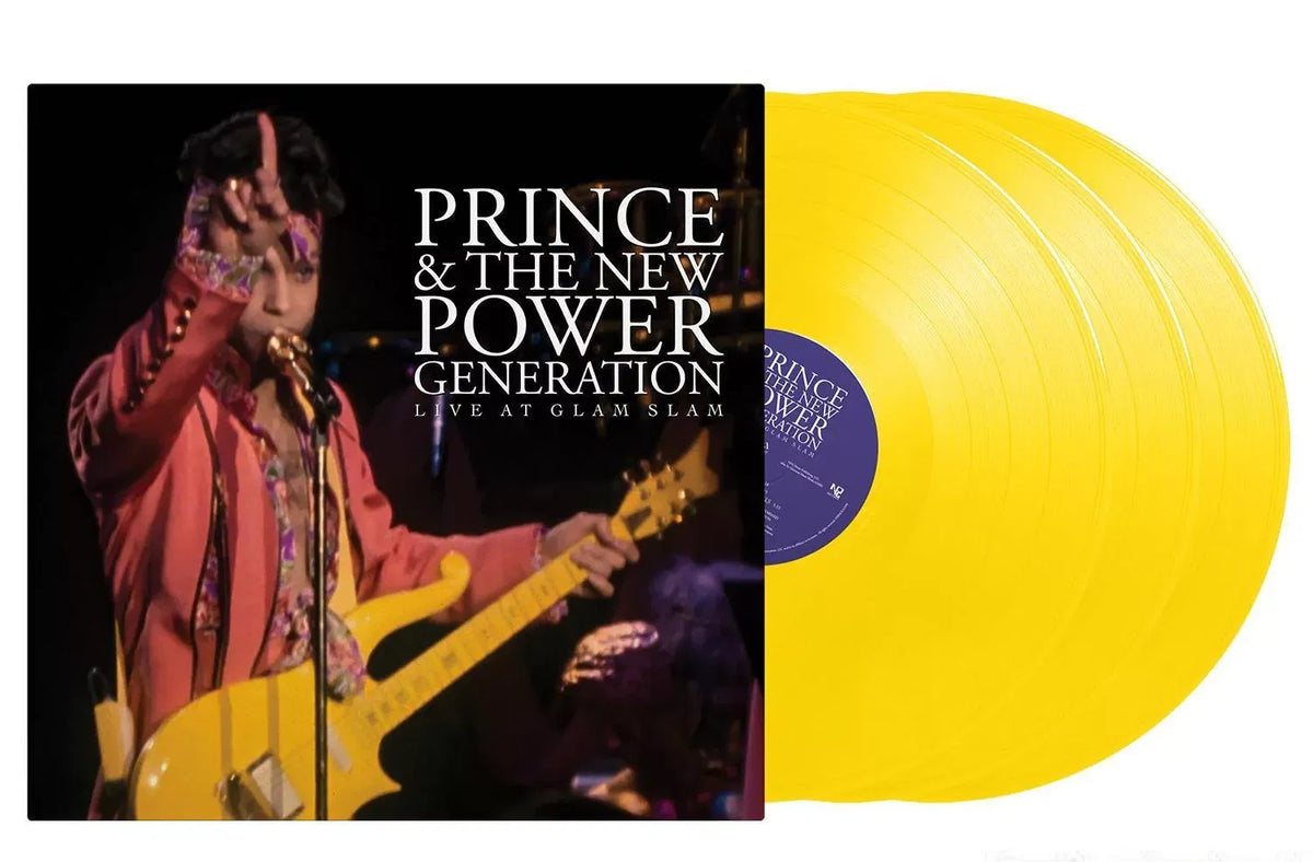 PRINCE & THE NEW POWER GENERATION - LIVE AT THE GLAM SLAM (Yellow vinyl) rsd 2025