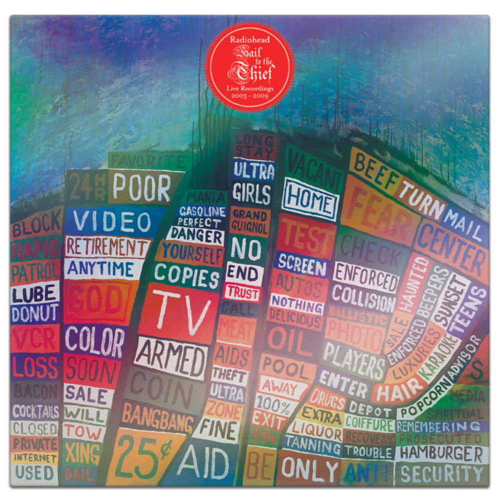 RADIOHEAD - HAIL TO THE THIEF (LIVE RECORDINGS 2003-2009) (INDIE only lim. coloured vinyl)