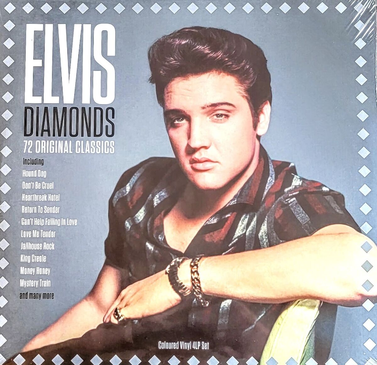 PRESLEY, ELVIS - DIAMONDS. (4LP Box transparent vinyl)