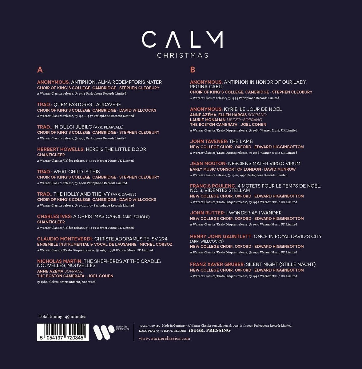 V/A - CALM CHRISTMAS