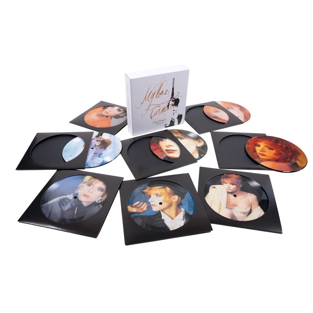 FARMER, MYLENE - PICTURES VOL 1 (Limited Edition 8x7"Pic.Disc Boxset)