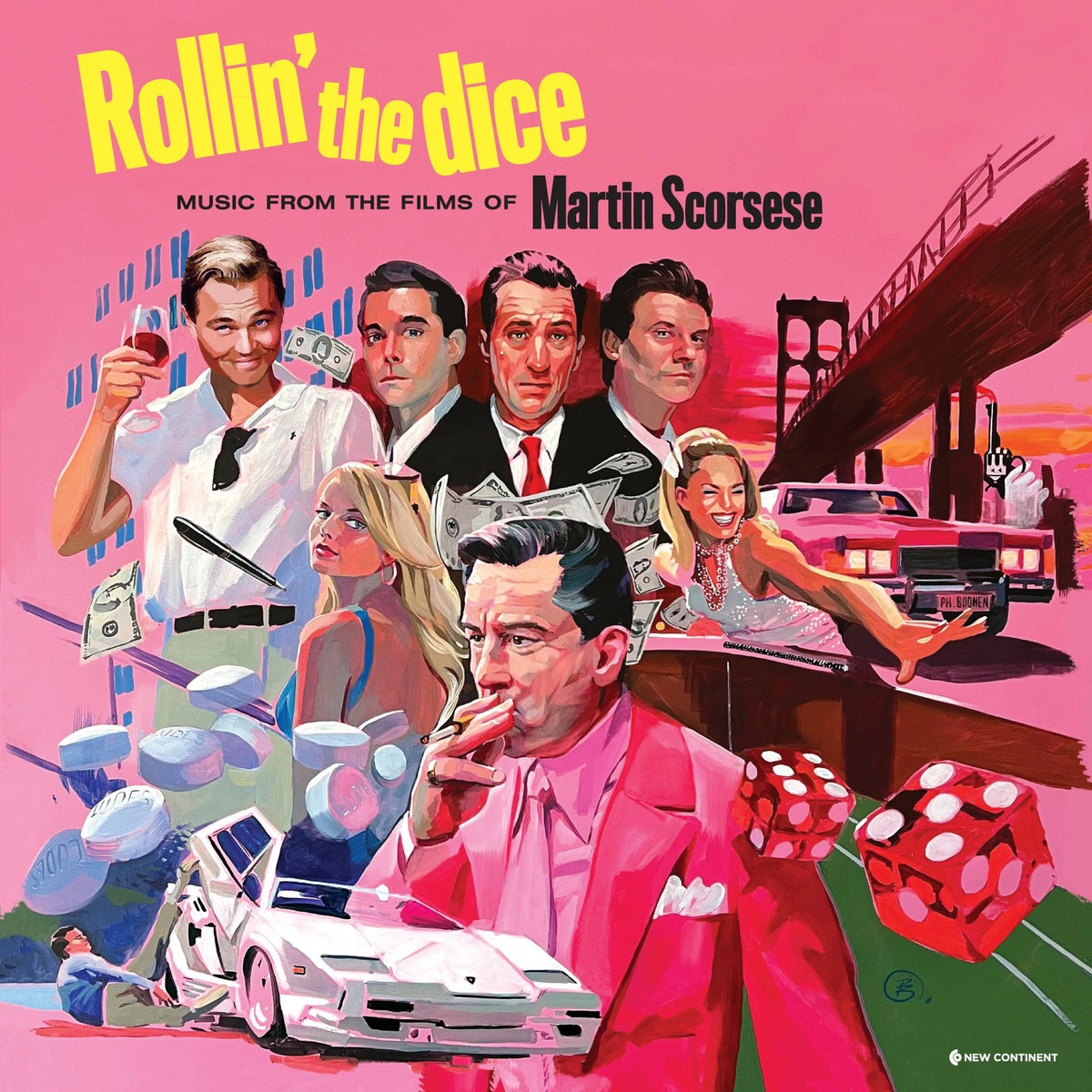 V/A - ROLLIN' THE DICE - MUSIC FROM THE FILMS OF MARTIN SCORSESE (Green vinyl)