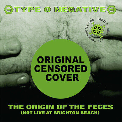 TYPE O NEGATIVE - ORIGIN OF THE FECES (Green & Black Vinyl/Poster/30th Anniv.)