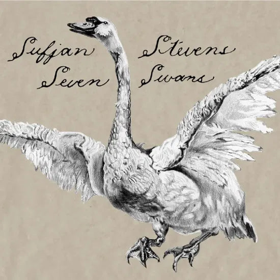 STEVENS, SUFJAN - SEVEN SWANS (Anniv. edition + 7" FLEXI)(Limited silver vinyl)