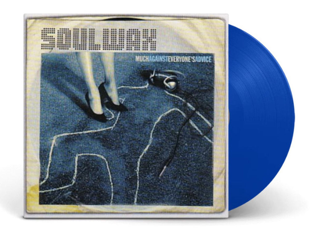 SOULWAX - MUCH AGAINST EVERYTHINGS ADVICE (blue vinyl)