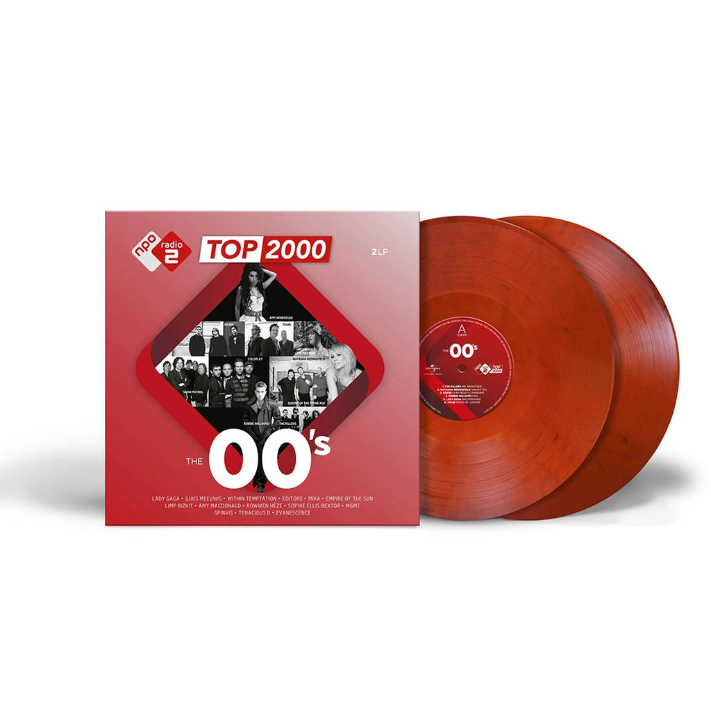 V/A - TOP 2000 - THE 00'S (Transparent, Coloured Dracula Red Vinyl LP)