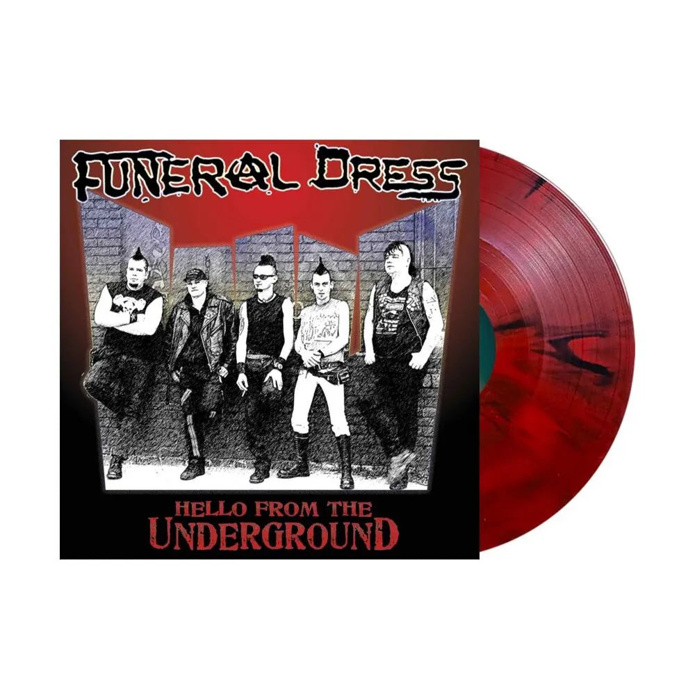 FUNERAL DRESS - HELLO FROM THE UNDERGROUND (Bloody red vinyl) (pre-order 21/11/2025)
