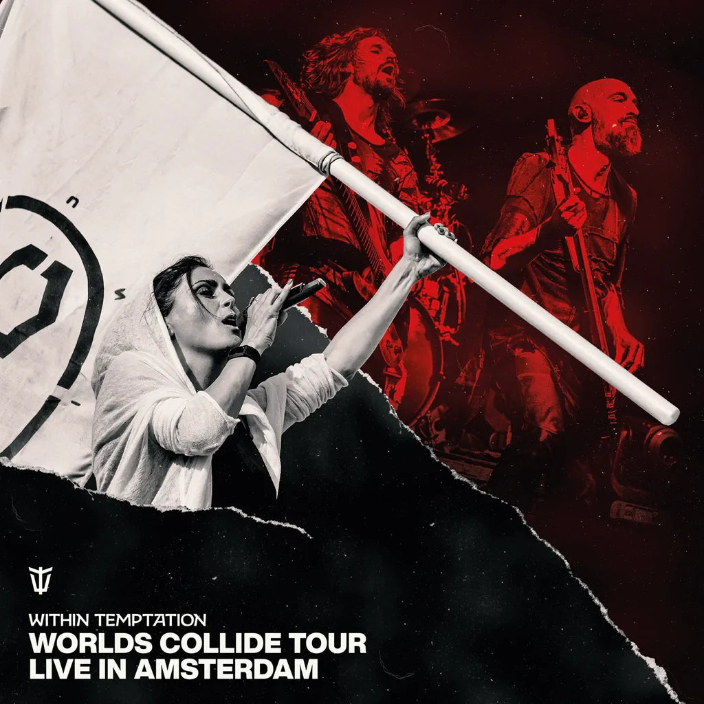 WITHIN TEMPTATION - WORLDS COLLIDE TOUR LIVE IN AMSTERDAM (White coloured)
