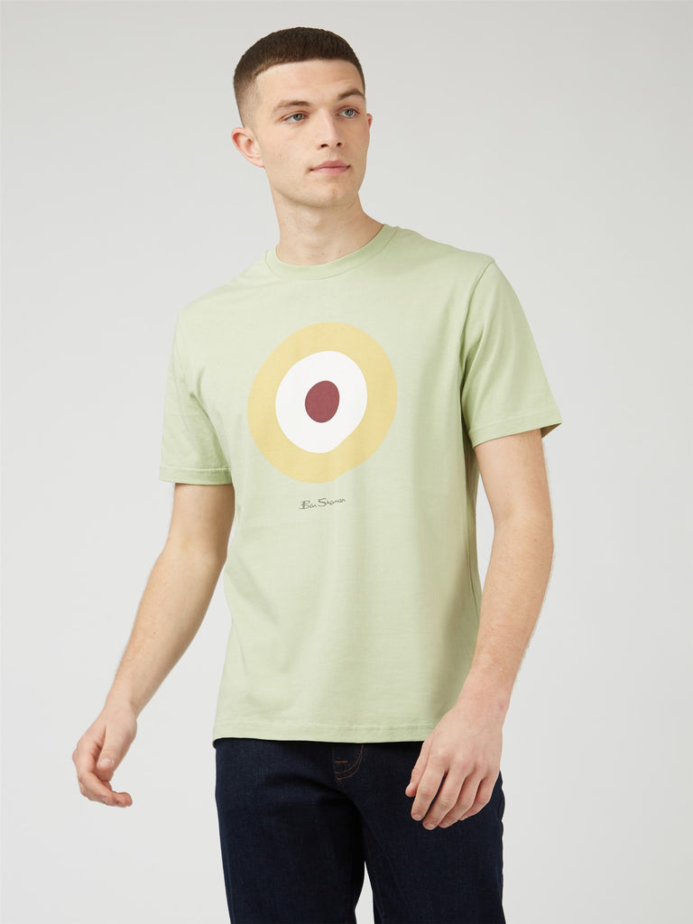 Ben Sherman Mod Target T-Shirt - PISTACIO