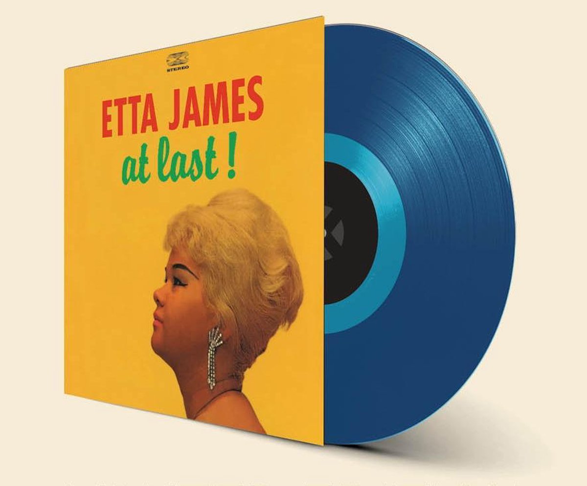 JAMES, ETTA - AT LAST! (coloured)
