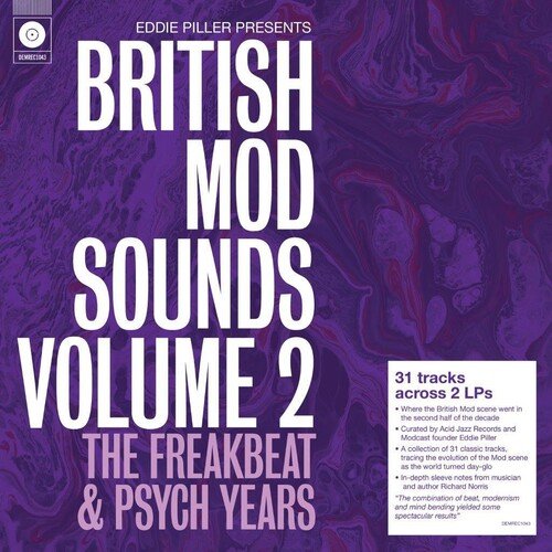 V/A - EDDIE PILLER PRESENTS BRITISH MOD SOUND OF THE 60T's Vol 2