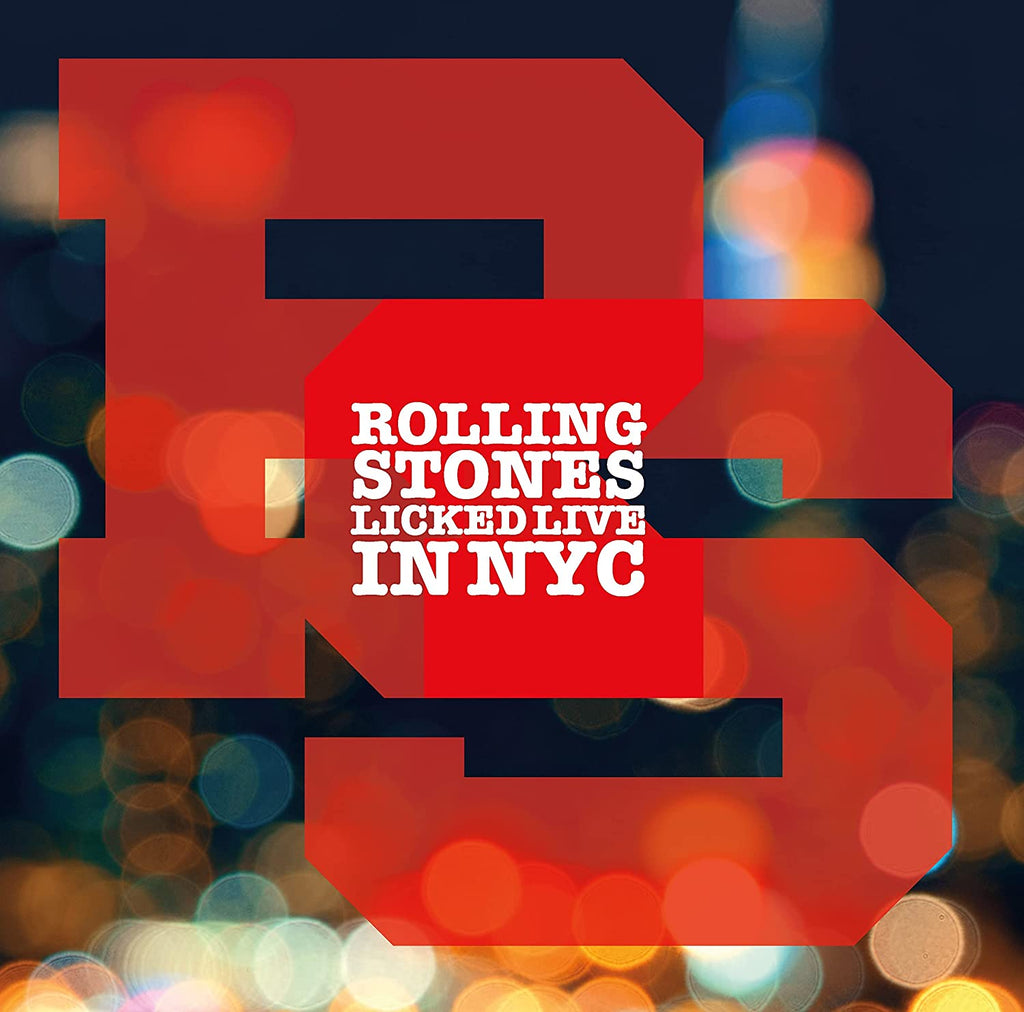 ROLLING STONES - LICKED LIVE IN NYC  (coloured)