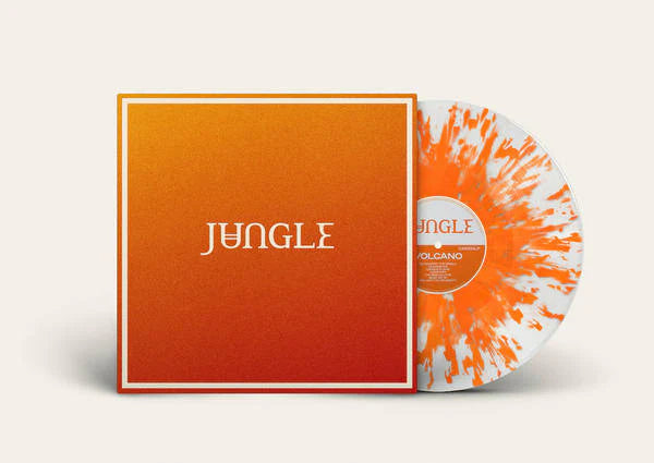 JUNGLE - VOLCANO (Heavy Splatter Transparent and Orange Vinyl)