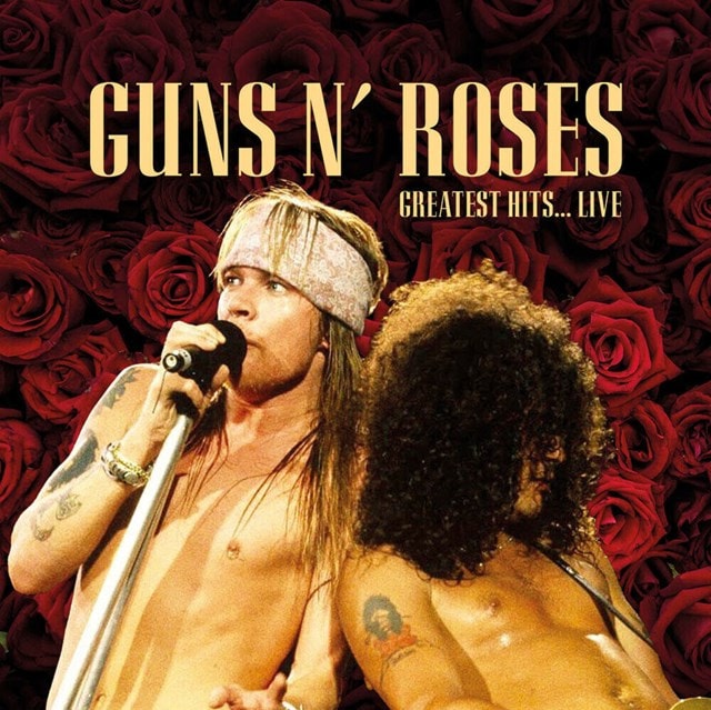 GUNS'N'ROSES - GREATEST HITS ... LIVE (coloured vinyl)