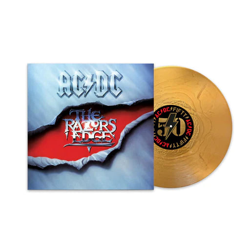 AC/DC - RAZOR'S EDGE (50th anniv Gold metallic)