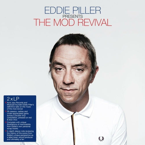 V/A - EDDIE PILLER - THE MOD REVIVAL  -COLOURED-
