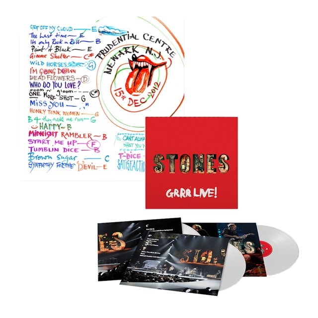 ROLLING STONES - GRRR LIVE! (limited, indie, coloured vinyl 3LP)