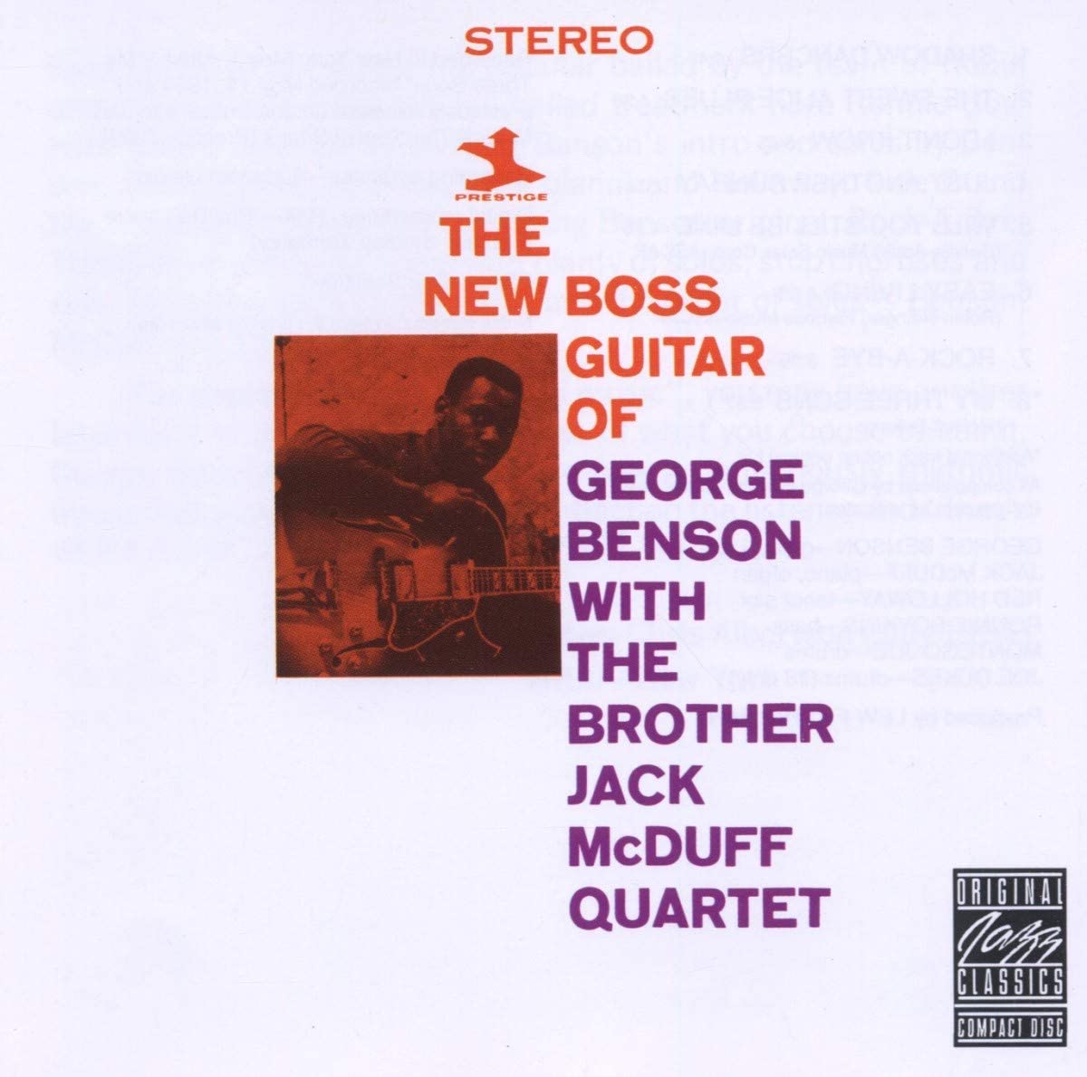 BENSON, GEORGE - THE NEW BOSS GUITAR OF GEORGE BENSON