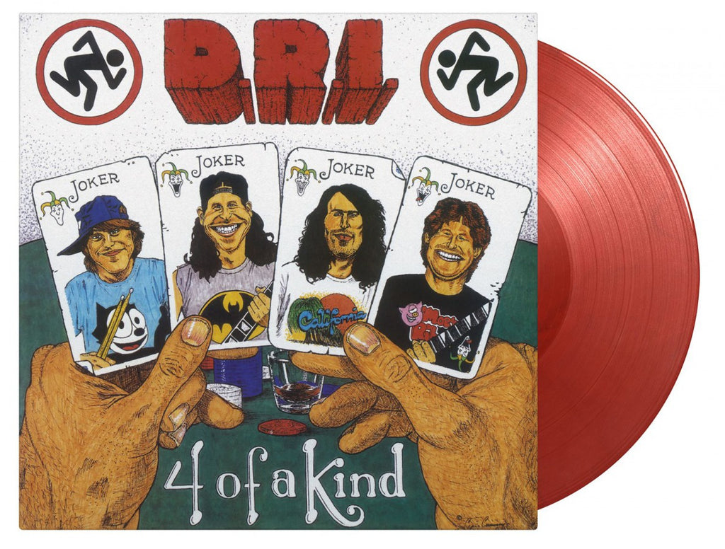 D.R.I. - FOUR OF A KIND (coloured)