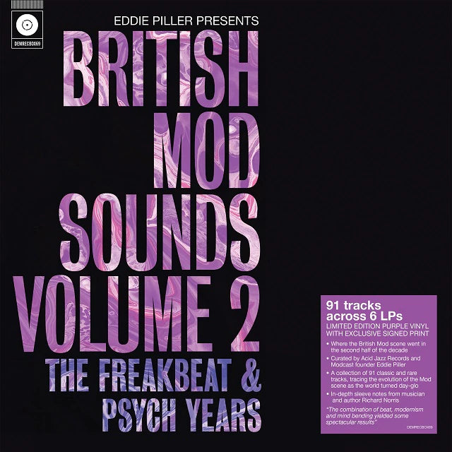 V/A - EDDIE PILLER PRESENTS - BRITISH MOD SOUNDS OF THE 1960S VOLUME 2: THE FREAKBEAT & PSYCH YEARS