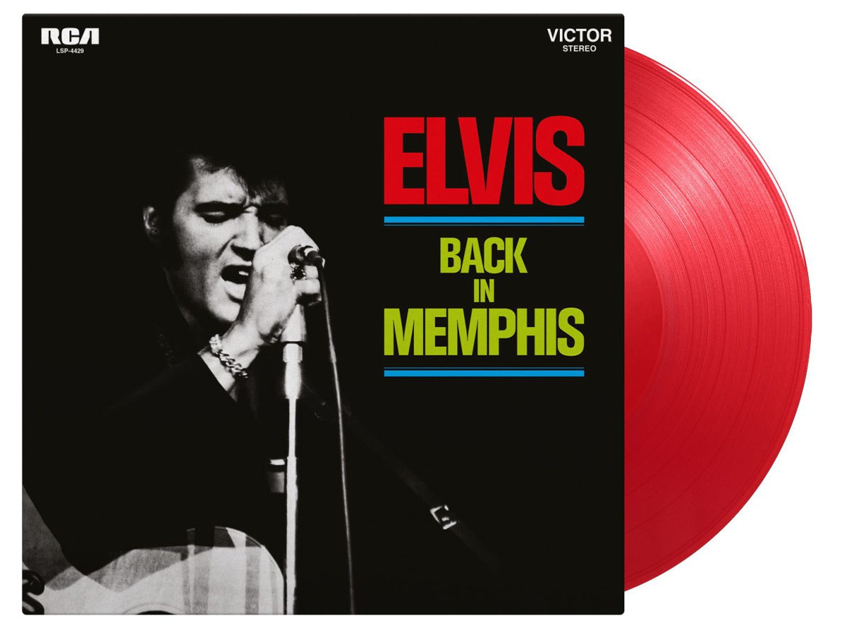 PRESLEY, ELVIS - ELVIS BACK IN MEMPHIS (coloured)