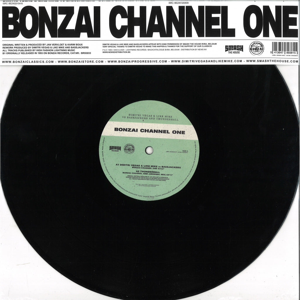 VEGAS, DIMITRI & LIKE MIKE  - BONZAI CHANNEL ONE