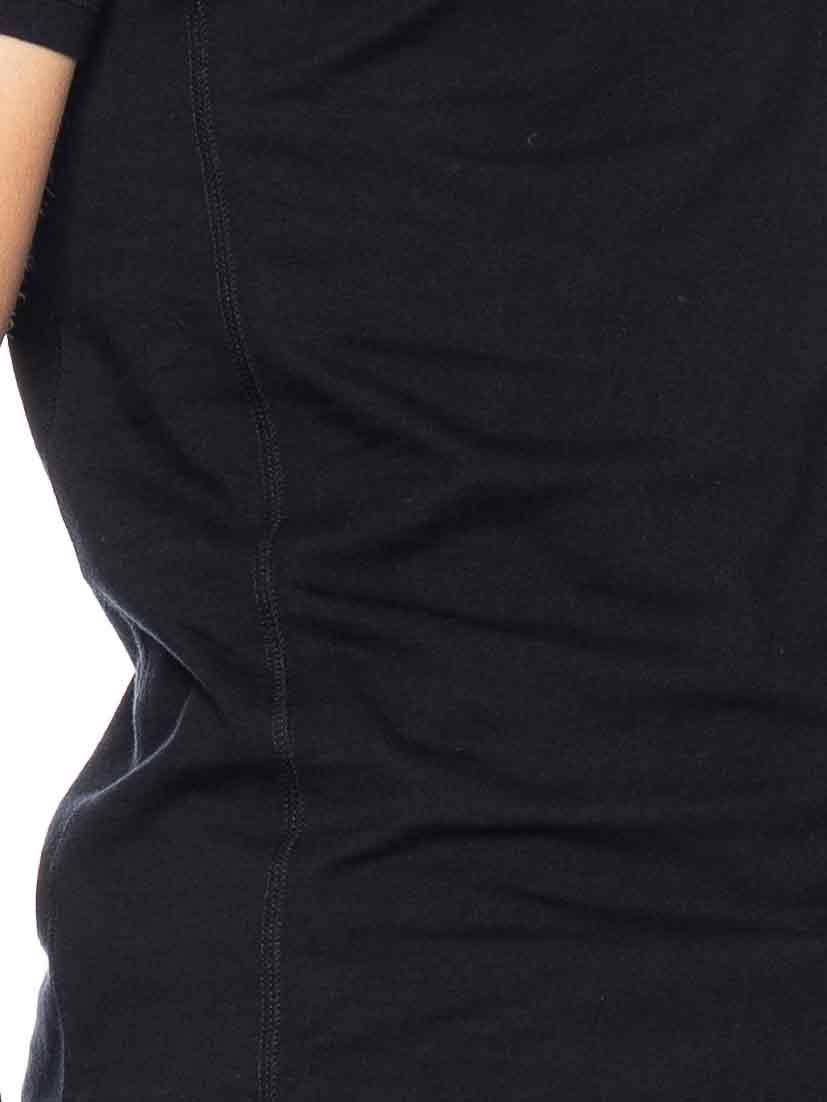 Ato T-shirt - Valerio V-neck GOTS OC Black