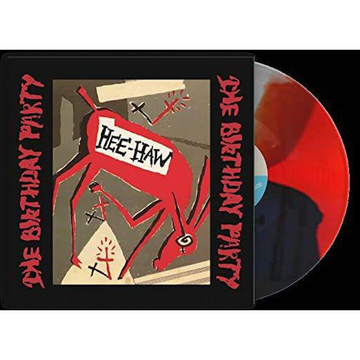 BIRTHDAY PARTY  - HEE-HAW (red black & white twist vinyl)