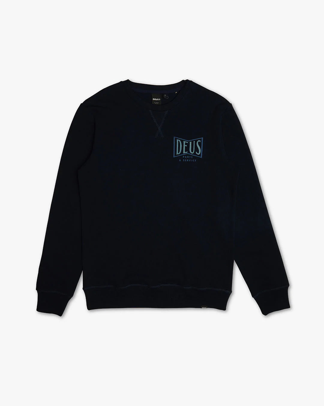 Deus ex Machina Avenue Crew Sweater - Navy