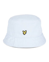 Lyle & Scott Cotton twill bucket hat - Pool blue