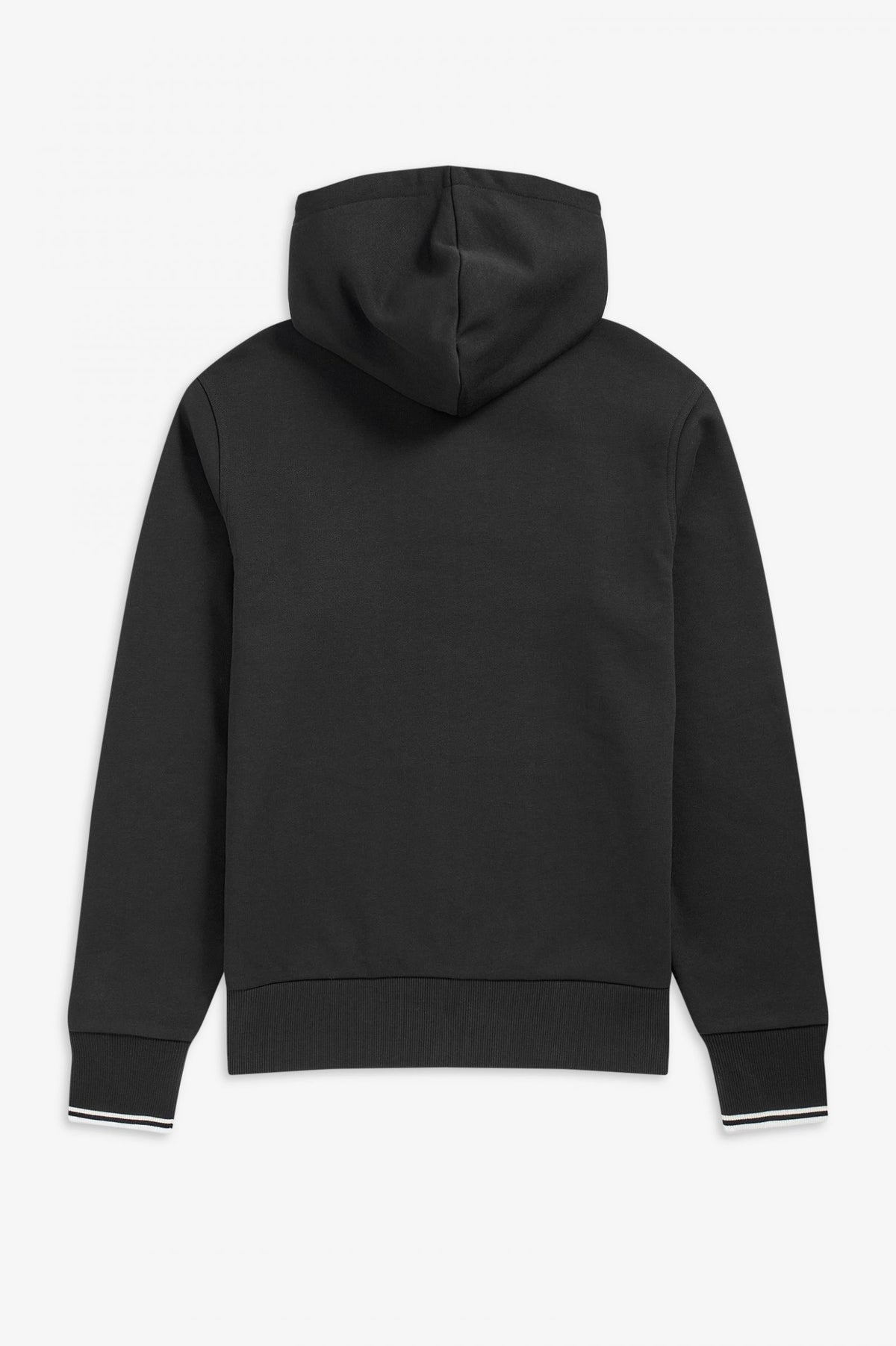 Fred Perry Hooded zip through sweater - Black