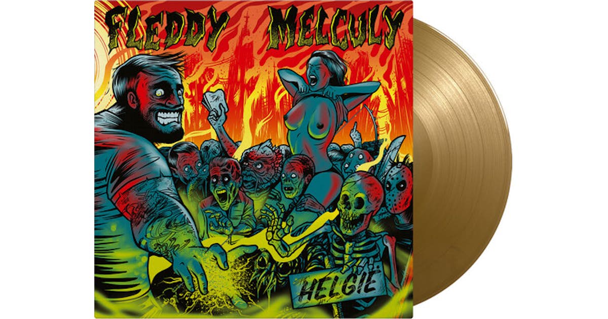 FLEDDY MELCULY - HELGIE (Mini-Poster/500 Copies On Gold Coloured Vinyl)