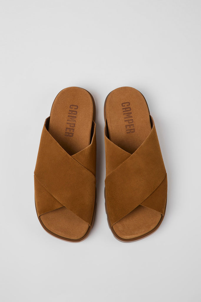 Camper Brutus Sandal - Medium Brown – My Generation