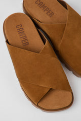 Camper Brutus Sandal - Medium Brown