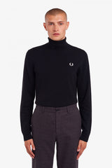 Fred Perry Knitwear Roll neck - Black