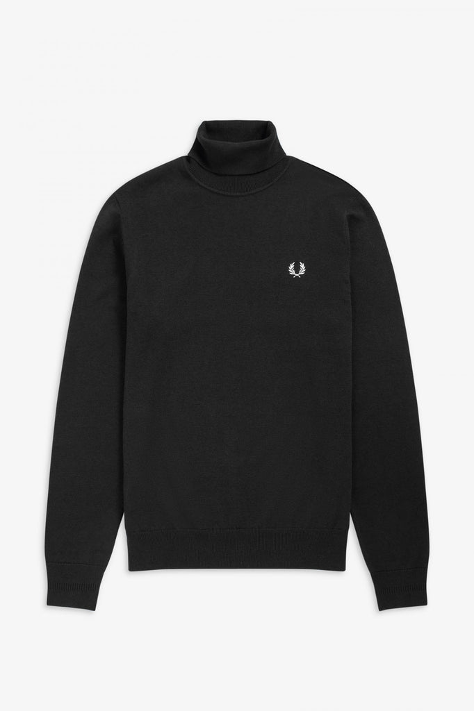 Fred Perry Knitwear Roll neck - Black