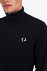 Fred Perry Knitwear Roll neck - Black