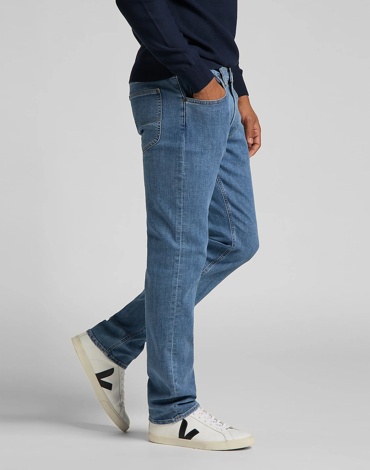 Lee Jeans Zip Fly Daren - Light Stone