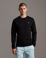 Lyle & Scott Crew Neck Sweatshirt - True black