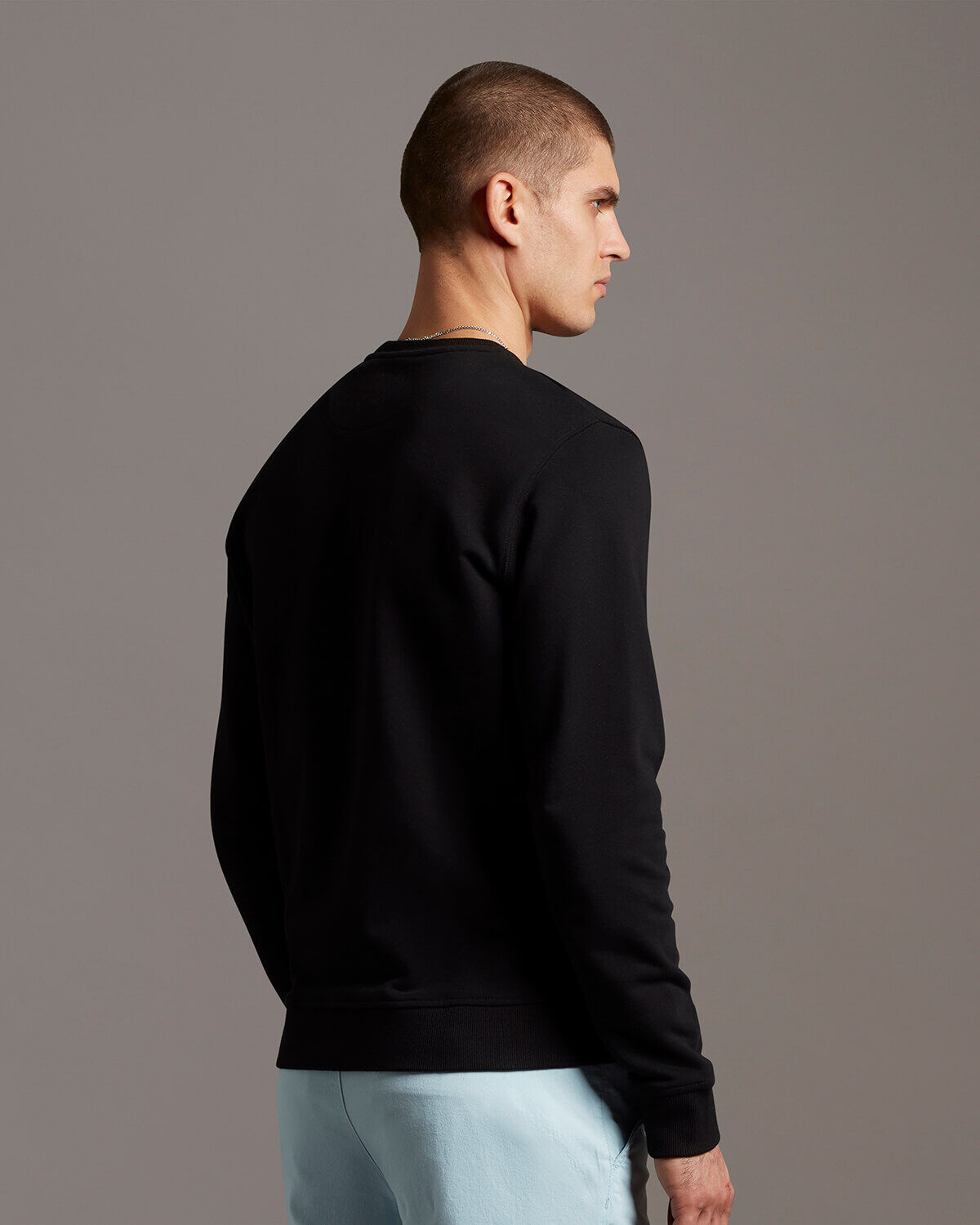 Lyle & Scott Crew Neck Sweatshirt - True black