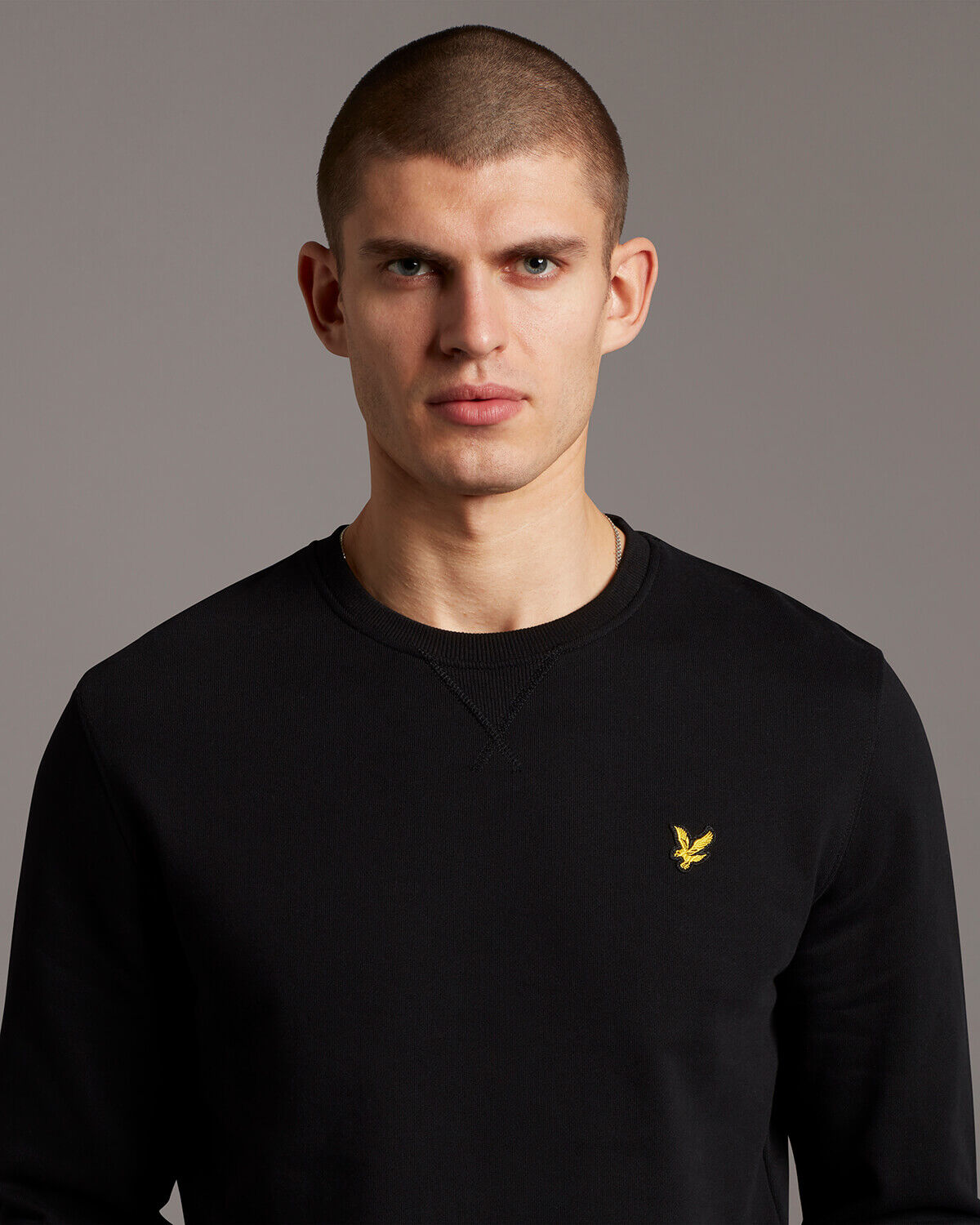 Lyle & Scott Crew Neck Sweatshirt - True black