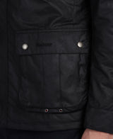 Barbour International Duke Wax Jacket - BLACK