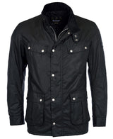 Barbour International Duke Wax Jacket - BLACK