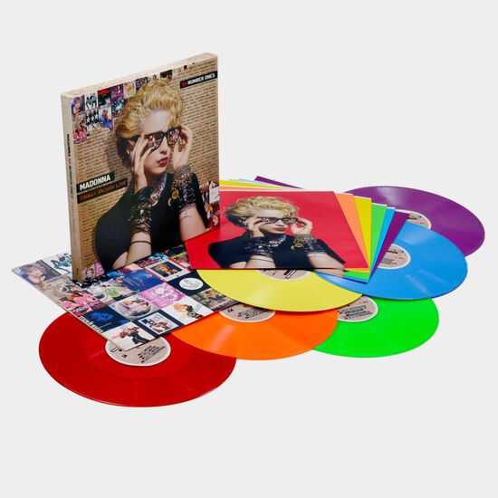 MADONNA - FINALLY ENOUGH LOVE: 50 NUMBER ONES (RAINBOW EDITION) -6LP BOX SET-